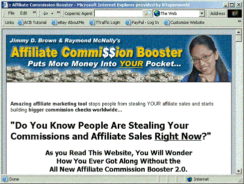 The Affiliate Commission Booster
